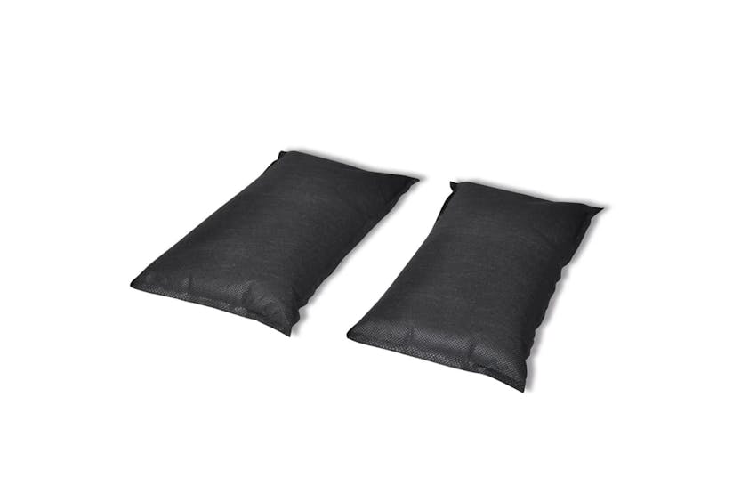 vidaXL 141326 Activated Carbon Deodorising Bags 2 Pcs 2 Kg vidaXL 141326 Activated Carbon Deodorising Bags 2 Pcs 2 Kg