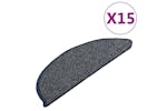 vidaXL 149902 Carpet Stair Treads 15 Pcs Dark Blue 65x21x4cm vidaXL 149902 Carpet Stair Treads 15 Pcs Dark Blue 65x21x4cm