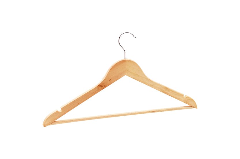 vidaXL 289913 100 Pcs Clothes Hanger Set Non-slip Hardwood vidaXL 289913 100 Pcs Clothes Hanger Set Non-slip Hardwood