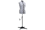 vidaXL 288486 Adjustable Dress Form Female Grey M Size 40-46 vidaXL 288486 Adjustable Dress Form Female Grey M Size 40-46