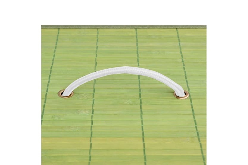 vidaXL 320754 Bamboo Laundry Basket Green 83 L vidaXL 320754 Bamboo Laundry Basket Green 83 L