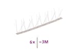 vidaXL 170236 5-row Stainless Steel Bird & Pigeon Spikes Set Of 6 3 M vidaXL 170236 5-row Stainless Steel Bird & Pigeon Spikes Set Of 6 3 M