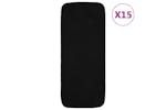 Vidaxl Anti Slip Stair Mats 15 Pcs 60x25 Cm Black Rectangular Vidaxl Anti Slip Stair Mats 15 Pcs 60x25 Cm Black Rectangular