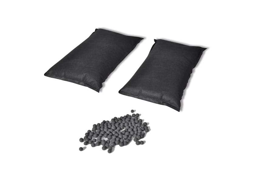 vidaXL 141326 Activated Carbon Deodorising Bags 2 Pcs 2 Kg vidaXL 141326 Activated Carbon Deodorising Bags 2 Pcs 2 Kg