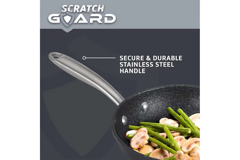 Prestige Scratch Guard Non Stick Saucepan Set | 3 Piece Prestige Scratch Guard Non Stick Saucepan Set | 3 Piece