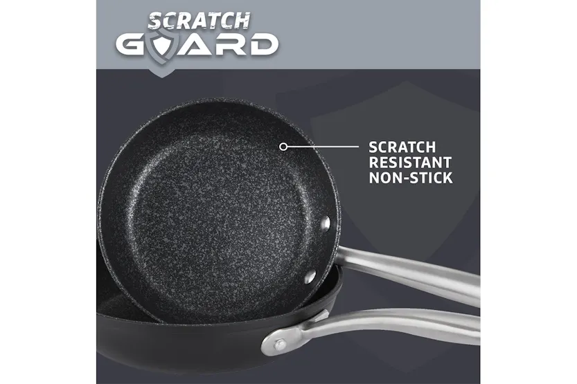 Prestige Scratch Guard Non Stick Saucepan Set | 3 Piece Prestige Scratch Guard Non Stick Saucepan Set | 3 Piece