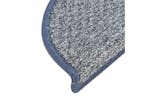 vidaXL 149892 Carpet Stair Treads 15 Pcs Blue 56x17x3cm vidaXL 149892 Carpet Stair Treads 15 Pcs Blue 56x17x3cm