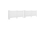 vidaXL 3051376 Radiator Covers 2 Pcs White 172x19x81.5cm Mdf vidaXL 3051376 Radiator Covers 2 Pcs White 172x19x81.5cm Mdf