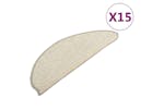vidaXL 326901 Stair Mats Self-adhesive 15 Pcs Silver 65x21x4cm vidaXL 326901 Stair Mats Self-adhesive 15 Pcs Silver 65x21x4cm