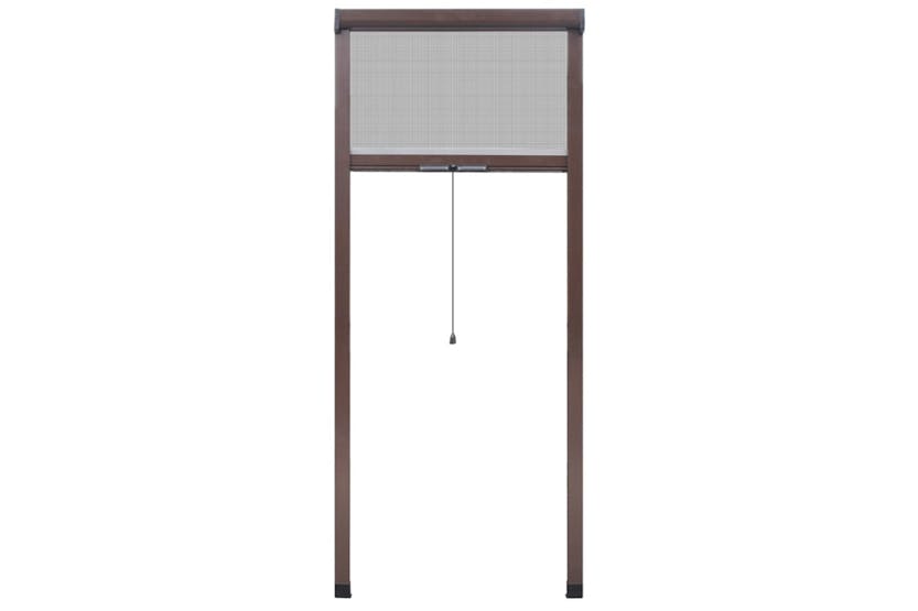 vidaXL 141574 Brown Roll Down Insect Screen For Windows 60 X 150cm vidaXL 141574 Brown Roll Down Insect Screen For Windows 60 X 150cm