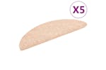 vidaXL 149674 Self-adhesive Stair Mats 5 Pcs Brown 56x17x3cm Needle Punch vidaXL 149674 Self-adhesive Stair Mats 5 Pcs Brown 56x17x3cm Needle Punch