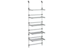 vidaXL 344384 5-tier Hanging Laundry Drying Rack Aluminium vidaXL 344384 5-tier Hanging Laundry Drying Rack Aluminium