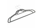 vidaXL 289917 20 Pcs Clothes Hanger Set Anti-slip Grey Velvet vidaXL 289917 20 Pcs Clothes Hanger Set Anti-slip Grey Velvet