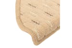 vidaXL 149878 Carpet Stair Treads 15 Pcs Cream 65x21x4cm vidaXL 149878 Carpet Stair Treads 15 Pcs Cream 65x21x4cm