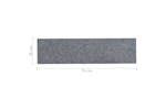vidaXL 326927 Self-adhesive Stair Mats Rectangular 15 Pcs 76x20cm Light Grey vidaXL 326927 Self-adhesive Stair Mats Rectangular 15 Pcs 76x20cm Light Grey