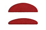vidaXL 149797 Stair Mats 10 Pcs 56x17x3cm Red vidaXL 149797 Stair Mats 10 Pcs 56x17x3cm Red