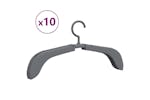 vidaXL 3102981 Extendable Clothes Hangers 10 Pcs Grey vidaXL 3102981 Extendable Clothes Hangers 10 Pcs Grey