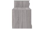 vidaXL 816422 Shoe Cabinet Grey Sonoma 100x42x60cm Engineered Wood vidaXL 816422 Shoe Cabinet Grey Sonoma 100x42x60cm Engineered Wood
