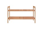 vidaXL 350361 Shoe Rack 69x27x41cm Solid Wood Walnut vidaXL 350361 Shoe Rack 69x27x41cm Solid Wood Walnut
