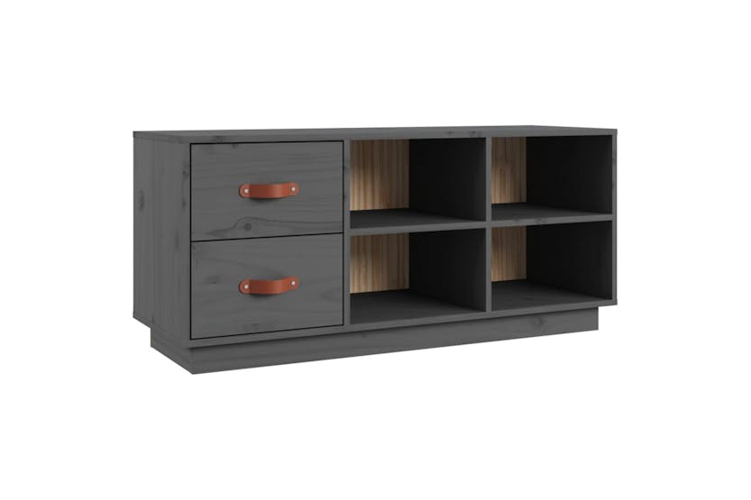 vidaXL 820179 Shoe Bench Grey 100x34x45cm Solid Wood Pine vidaXL 820179 Shoe Bench Grey 100x34x45cm Solid Wood Pine