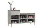 vidaXL 821208 Shoe Cabinet Concrete Grey 102x36x60cm Engineered Wood vidaXL 821208 Shoe Cabinet Concrete Grey 102x36x60cm Engineered Wood