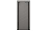 vidaXL 282430 Shoe Cabinet With Cover Grey 58x28x106cm Fabric vidaXL 282430 Shoe Cabinet With Cover Grey 58x28x106cm Fabric