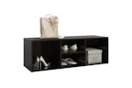 vidaXL 804470 Shoe Storage Bench High Gloss Black 105x35x35cm Engineered Wood vidaXL 804470 Shoe Storage Bench High Gloss Black 105x35x35cm Engineered Wood