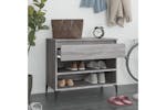 vidaXL 819770 Shoe Cabinet Grey Sonoma 70x36x60cm Engineered Wood vidaXL 819770 Shoe Cabinet Grey Sonoma 70x36x60cm Engineered Wood