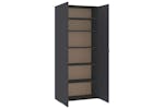 vidaXL 800290 Shoe Cabinet Grey 80x35.5x180cm Engineered Wood vidaXL 800290 Shoe Cabinet Grey 80x35.5x180cm Engineered Wood
