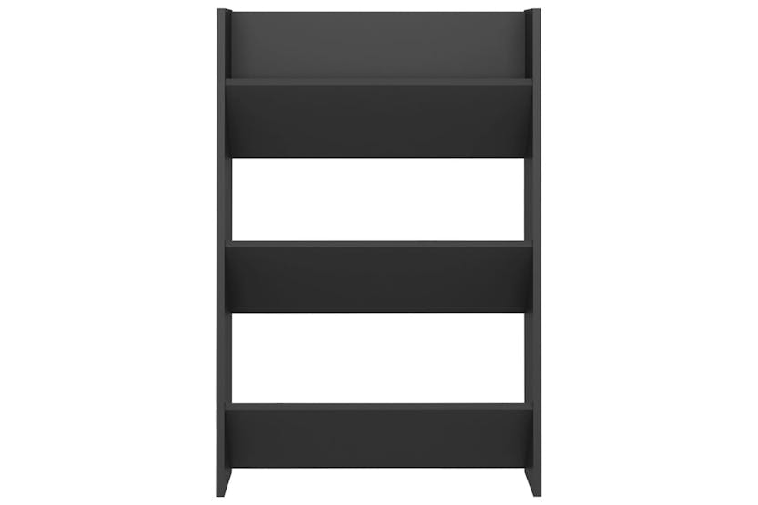 vidaXL 806763 Wall Shoe Cabinet Grey 60x18x90cm Engineered Wood vidaXL 806763 Wall Shoe Cabinet Grey 60x18x90cm Engineered Wood