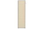 vidaXL 282433 Shoe Cabinet With Cover Cream 115x28x110cm Fabric vidaXL 282433 Shoe Cabinet With Cover Cream 115x28x110cm Fabric