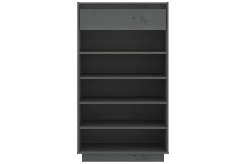 vidaXL 813552 Shoe Cabinet Grey 60x34x105cm Solid Wood Pine vidaXL 813552 Shoe Cabinet Grey 60x34x105cm Solid Wood Pine