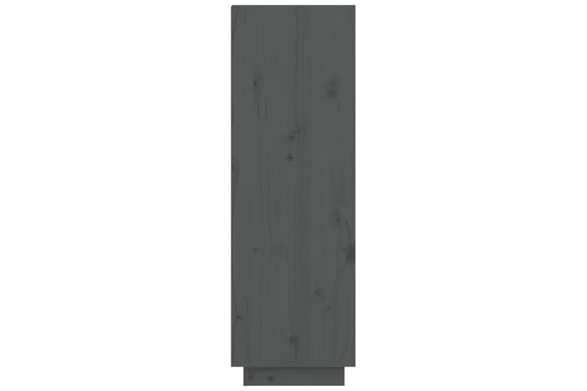 vidaXL 813552 Shoe Cabinet Grey 60x34x105cm Solid Wood Pine vidaXL 813552 Shoe Cabinet Grey 60x34x105cm Solid Wood Pine