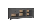 vidaXL 814596 Shoe Cabinet Grey 110x38x45.5cm Solid Wood Pine vidaXL 814596 Shoe Cabinet Grey 110x38x45.5cm Solid Wood Pine