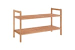 vidaXL 350361 Shoe Rack 69x27x41cm Solid Wood Walnut vidaXL 350361 Shoe Rack 69x27x41cm Solid Wood Walnut