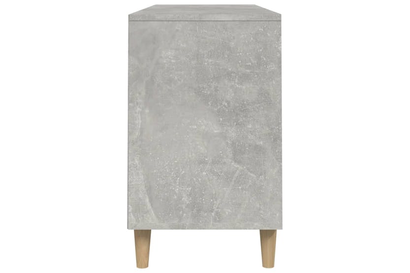 vidaXL 819744 Shoe Cabinet Concrete Grey 102x36x60cm Engineered Wood vidaXL 819744 Shoe Cabinet Concrete Grey 102x36x60cm Engineered Wood