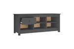 vidaXL 814596 Shoe Cabinet Grey 110x38x45.5cm Solid Wood Pine vidaXL 814596 Shoe Cabinet Grey 110x38x45.5cm Solid Wood Pine