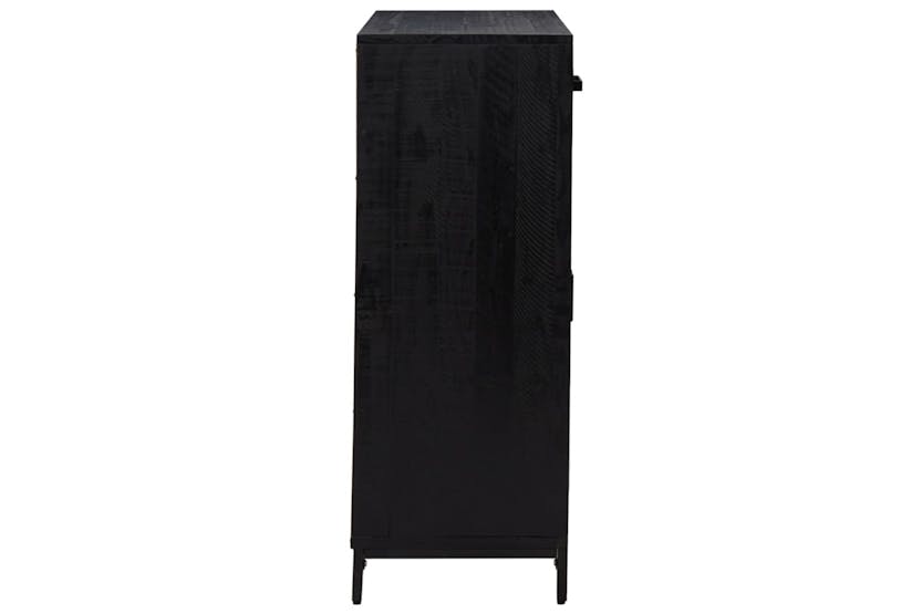 vidaXL 349934 Shoe Rack Black 75x40x110cm Solid Pinewood vidaXL 349934 Shoe Rack Black 75x40x110cm Solid Pinewood