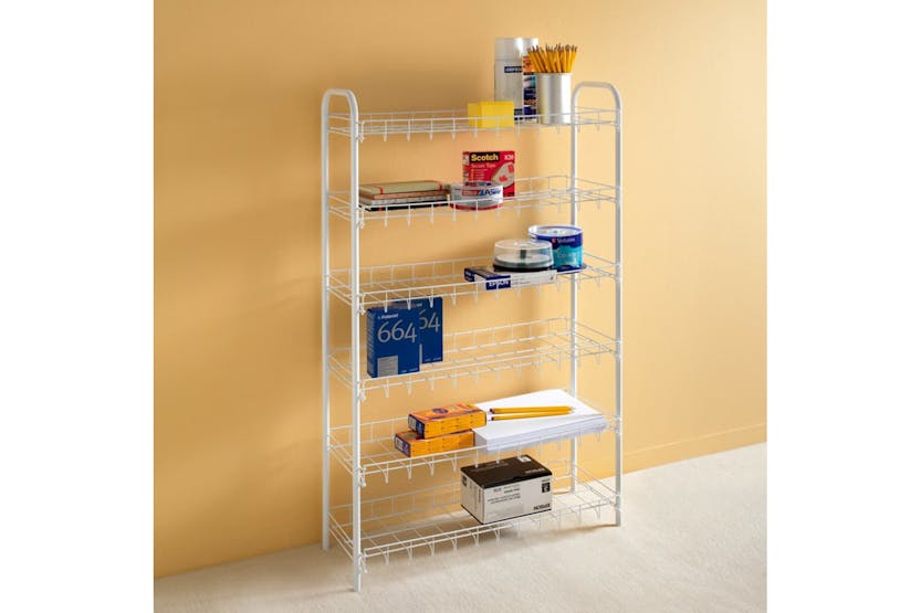 Metaltex 430405 6-tier Shoe Rack Shoe 6 White Metaltex 430405 6-tier Shoe Rack Shoe 6 White