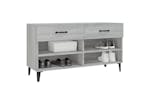 vidaXL 817571 Shoe Cabinet Grey Sonoma 102x35x55cm Engineered Wood vidaXL 817571 Shoe Cabinet Grey Sonoma 102x35x55cm Engineered Wood