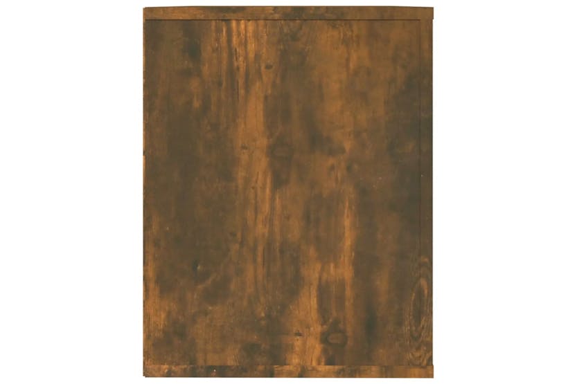 vidaXL 816901 Shoe Rack Smoked Oak 75x35x45cm Engineered Wood vidaXL 816901 Shoe Rack Smoked Oak 75x35x45cm Engineered Wood