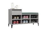 vidaXL 821218 Shoe Cabinet Grey Sonoma 102x36x60cm Engineered Wood vidaXL 821218 Shoe Cabinet Grey Sonoma 102x36x60cm Engineered Wood