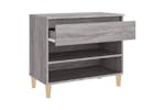 vidaXL 819762 Shoe Cabinet Grey Sonoma 70x36x60cm Engineered Wood vidaXL 819762 Shoe Cabinet Grey Sonoma 70x36x60cm Engineered Wood
