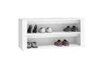vidaXL 816904 Shoe Rack White 100x35x45cm Engineered Wood vidaXL 816904 Shoe Rack White 100x35x45cm Engineered Wood