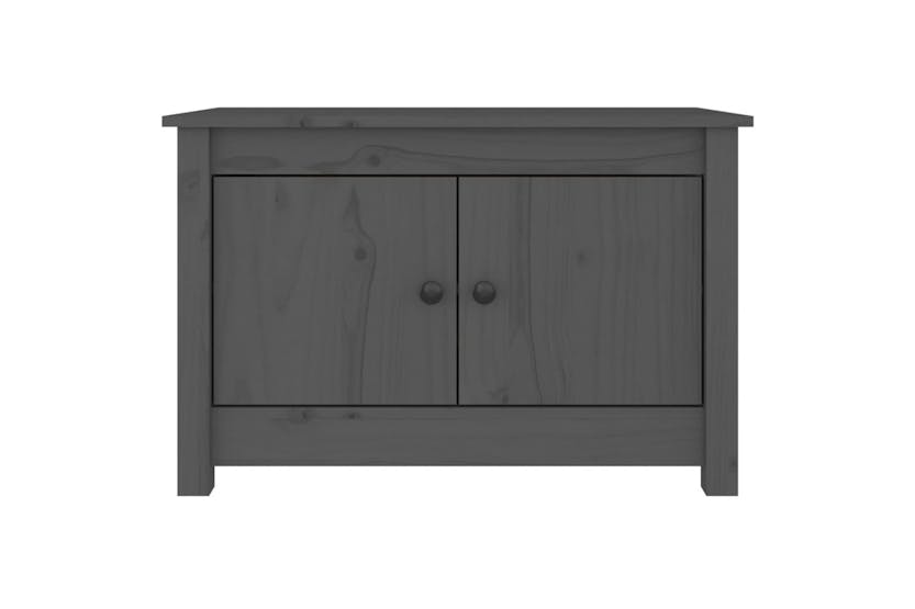 vidaXL 813781 Shoe Cabinet Grey 70x38x45.5cm Solid Wood Pine vidaXL 813781 Shoe Cabinet Grey 70x38x45.5cm Solid Wood Pine