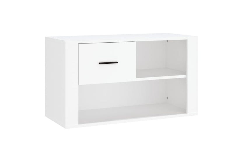 vidaXL 816752 Shoe Cabinet White 80x35x45cm Engineered Wood vidaXL 816752 Shoe Cabinet White 80x35x45cm Engineered Wood