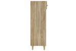 vidaXL 812801 Shoe Cabinet Sonoma Oak 30x35x105cm Engineered Wood vidaXL 812801 Shoe Cabinet Sonoma Oak 30x35x105cm Engineered Wood