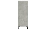 vidaXL 819784 Shoe Rack Concrete Grey 40x36x105cm Engineered Wood vidaXL 819784 Shoe Rack Concrete Grey 40x36x105cm Engineered Wood
