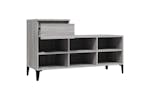 vidaXL 821218 Shoe Cabinet Grey Sonoma 102x36x60cm Engineered Wood vidaXL 821218 Shoe Cabinet Grey Sonoma 102x36x60cm Engineered Wood