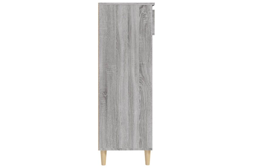 vidaXL 819778 Shoe Cabinet Grey Sonoma 40x36x105cm Engineered Wood vidaXL 819778 Shoe Cabinet Grey Sonoma 40x36x105cm Engineered Wood